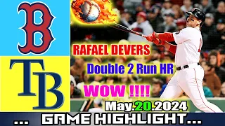 Red Sox vs  Rays (05/20/24) FULL GAME HIGHLIGHTS | MLB Season 2024