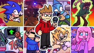 Friendamy but Every Turn a Different Character Sings🎤(FNF VS Tord Red Fury song but Everyone Sings)