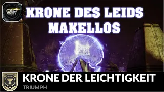 Krone der Leichtigkeit_Triumph_Krone des Leids Makellos Destiny2  Deutsch Ps4