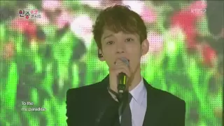 {HQ} EXO Baekhyun D.O Chen - Almost Paradise(BBF) [Korea-China Friendship]