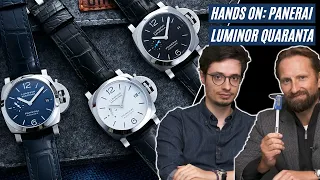 Honey, I shrunk the PAM! - The Panerai Quaranta collection