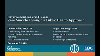 PMGR: Zero Suicide through a Public Health Approach