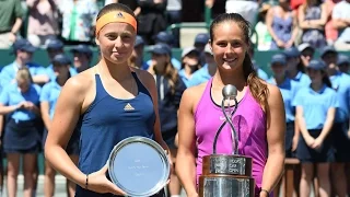 2017 Volvo Car Open Final | Daria Kasatkina vs Jelena Ostapenko | WTA Highlights