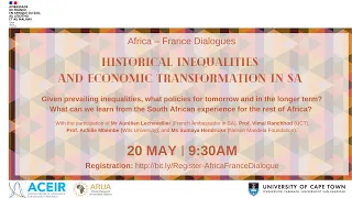Historical inequalities and economic transformation in South Africa