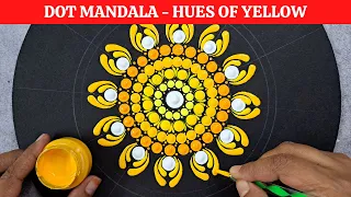 Dot Mandala on MDF | Dot mandala for beginners | Mandala Art | 141 | 2023 | ATM Creations