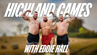 World's Strongest Men at The Highland Games feat. Eddie Hall