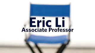 Get to know the Faculty of Management: Eric Li