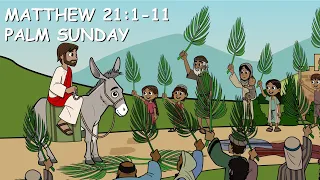 Preschool: Palm Sunday, Matthew 21:1-11 (4/02/2023)