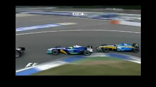 How to Defend Against Fernando Alonso at the Start: Kimi Raikkonen at Hockenheim 2005