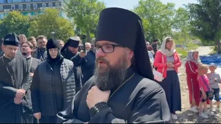 17.05.24. Влад. Климент: Как воскрес Христос, так воскреснет Десятинный Храм! Не оставляйте молитвы!