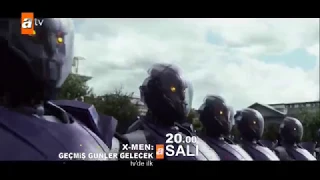 X-Men  Geçmiş Günler Gelecek TV'de ilk kez Salı 20 00'de atv'de!