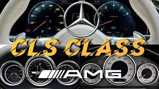 All Mercedes Benz Cls Class AMG  C219 C218 C257(2004-2023) Acceleration battle 0-100