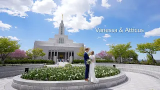 Vanessa & Atticus Draper Temple Wedding Video