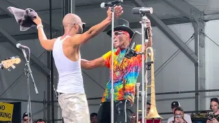 Trombone Shorty & Cyril Neville  - Fire On The Bayou @ Nola Jazz Festival 5-5-2024