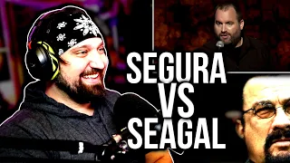 Reacting to TOM SEGURA STAND UP!! | Steven Seagal Is Out Of His Mind