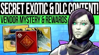 Destiny 2 | SECRET EXOTIC FOUND & NEW TRAILER! Vendor Update, Quest Rewards, DLC Content & New Loot!
