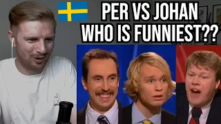 Reaction To Parlamentet (Johan Glans, Björn Gustafsson and Per Andersson)