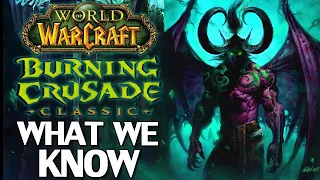 WoW TBC Classic: What We Know So Far