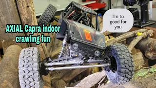 Axial Capra Indoor crawling