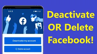 How to Deactivate or Delete Your Facebook Account 2023!! -Howtosolveit