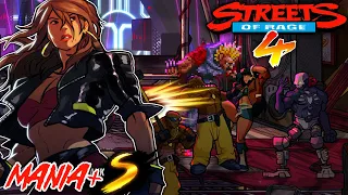 Streets of Rage 4 (2023 Update) - Mania+ S-Rank 1CC (Blaze)