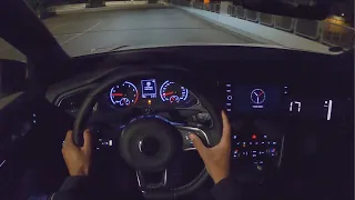 2021 VOLKSWAGEN T-ROC 1.5 TSI 150 PS NIGHT POV TOP SPEED AUTOBAHN KAISERSLAUTERN (60 FPS) (GPS)