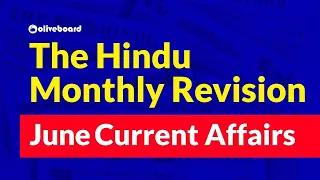 June Current Affairs | The Hindu Revision | Monthly Current Affairs | SBI PO 2020 | Oliveboard