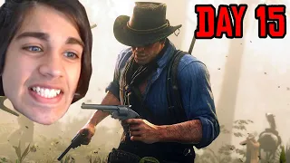 Can Arthur survive MAX bounty for 30 days in Red Dead Redemption 2?