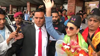 Sunny Leone in Nepal live