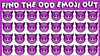 HOW GOOD ARE YOUR EYES #196 | Find The Odd Emoji Out | Emoji Puzzle Quiz