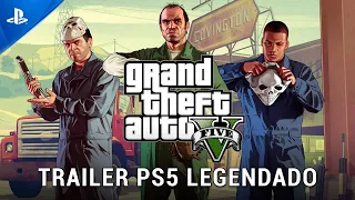 Grand Theft Auto V • Trailer PS5 Legendado 🎮