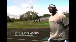 Chris Chambers catches 3 footballs with 2 hands (CC)