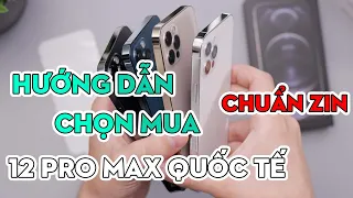 Hướng dẫn chọn mua IPhone 12 Pro Max Cũ Quốc tế chuẩn zin nhanh nhất