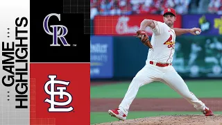 Rockies vs. Cardinals Game Highlights (8/5/23) | MLB Highlights