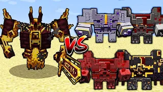 IGNIS vs All Monstrosities (Minecraft Dungeons) / Mob Battle In Minecraft 1.19