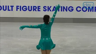 Elena EGORENKO. Oberstdorf 2018. Silver Ladies III - Artistic. 7 place