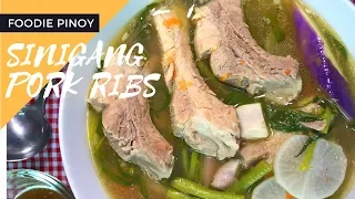 Sinigang Pork Ribs | Filipino Recipe | Foodie Pinoy