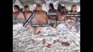 KANYE WEST Explains Visual for Song "Famous" of Celebrities Naked In Bed & Why He Did It