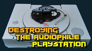 Sony PS1 X-station install - late model PU-8 board aka. "The Audiophile Playstation"