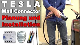 Tesla Wall Connector - Planung, Installation, Kosten, Betrieb der Wallbox