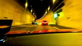 AMG SLS Gullwing In Tunnel