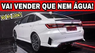 NOVO SEDAN BRASILEIRO DA TOYOTA: YARIS DE SEGUNDA GERAÇÃO VAI SER O MAIS BARATO DA CATEGORIA!