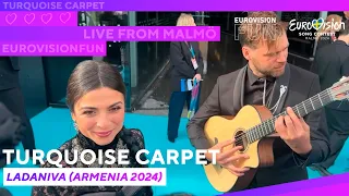 Turquoise Carpet 2024  - Ladaniva (Armenia) | EurovisionFun