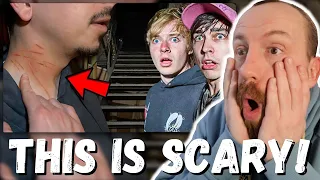 SAM AND COLBY COLLAB! FaZe Rug The Night a Demon Scratched Me. (REACTION!)