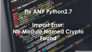 FIX Python "No Module Named Found" Error | Kali Linux
