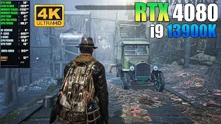 The Sinking City : RTX 4080 + i9 13900K | 4K |