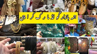 Gold Mark Jumma Bazar sale Cheapest||heels,bags,makeup,,stitch dresses,jwellery,shoppinglocal bazar