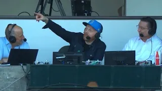 Bill Burr back in the Red Sox broadcast booth vs. the Angels! (Full Half-Inning)