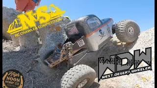 West Desert Wheeler Tackles TOUGH C2 Course at the NVS Utah RC Crawling Championship! [WDW RPRC Rig]