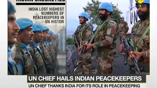 UN Chief thanks India for strong support to peacekeeping